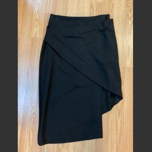 Bebe asymmetrical high/low skirt